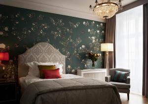 Säng eller sängar i ett rum på Grand Hôtel Stockholm