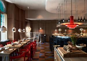 En restaurang eller annat matställe på Grand Hôtel Stockholm
