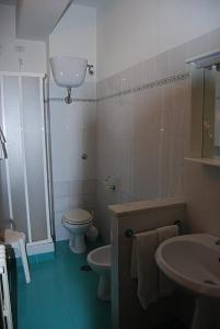 Koupelna v ubytování Hotel Etruria