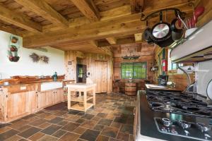 Kuchyň nebo kuchyňský kout v ubytování Kohala Lodge- Vacation Rental House