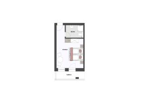 Plan piętra w obiekcie Hotel Zontaja Superior