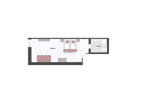 Plan piętra w obiekcie Hotel Zontaja Superior