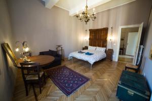 Postel nebo postele na pokoji v ubytování Casa Mappamondo