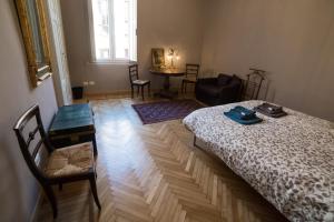 Postel nebo postele na pokoji v ubytování Casa Mappamondo