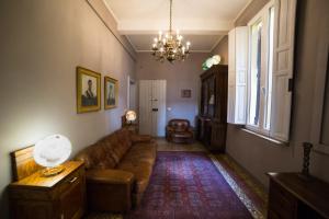 Posezení v ubytování Casa Mappamondo