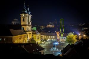Výhľad na mesto Jáger alebo výhľad na mesto priamo z apartmánu