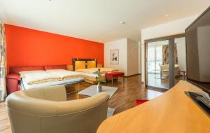 Χώρος καθιστικού στο Hotel Blattnerhof