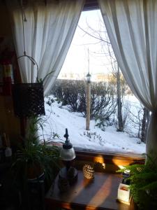 Hosteria Rukahué v zimě