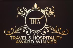 Certifikát, hodnocení, plakát nebo jiný dokument vystavený v ubytování Royal Suites
