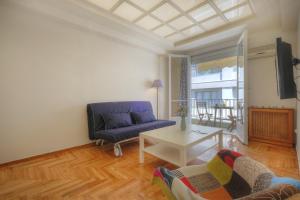 Гостиная зона в Syntagma cozy apartment