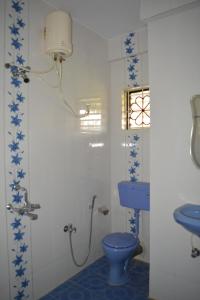 Koupelna v ubytování Vailankanni Guesthouse