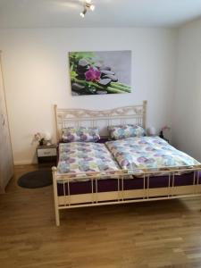 Postel nebo postele na pokoji v ubytování Ferienwohnung Epple