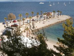 Letecký snímek ubytování Apartment studio Mia-beach in Split