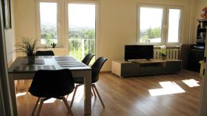 Posezení v ubytování Apartament Panorama