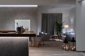 A seating area at Terme Europa