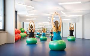 Posilňovňa alebo fitness centrum v ubytovaní Hotel Ičići - Liburnia