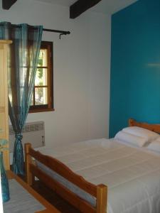 Postel nebo postele na pokoji v ubytování Maison vacances à la Madrague Saint Cyr Sur Mer