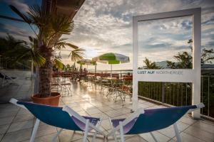 Un balcón o terraza en ibis Wörthersee
