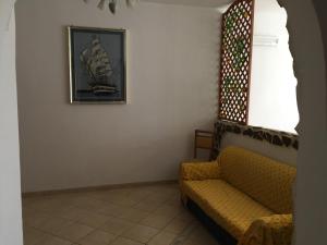 A seating area at Sacca House