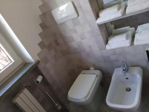 Koupelna v ubytování Casa Lumiere