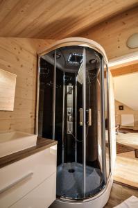 Kúpeľňa v ubytovaní Steirer-Apartment Semmering