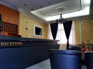 Ο χώρος του λόμπι ή της ρεσεψιόν στο Hotel BOB