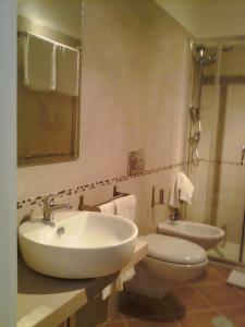 Koupelna v ubytování B&B Marebello