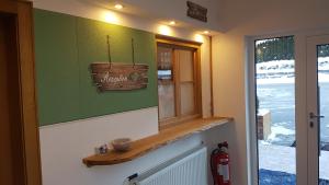 Kuchyň nebo kuchyňský kout v ubytování Gästehaus Fernblick + 37 fotografií