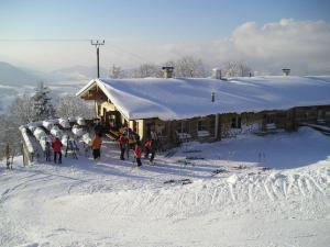 Gästehaus Grünbacher v zime
