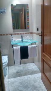 Koupelna v ubytování Hotel Beatriz