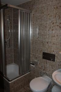 Koupelna v ubytování Gasthaus Mösle