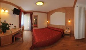 TV a/nebo společenská místnost v ubytování Hotel Zirmes