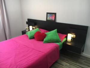 Postel nebo postele na pokoji v ubytování Sea View Apartment Los Cristianos