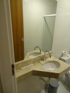 Koupelna v ubytování Ilha Bela Hotel