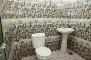 Kylpyhuone majoituspaikassa New Vilard