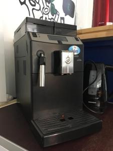 Kaffi- og teaðstaða á EHE Hostel