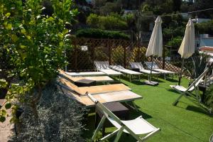 Um jardim em La Reginella Capri