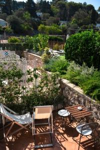 Um jardim em La Reginella Capri
