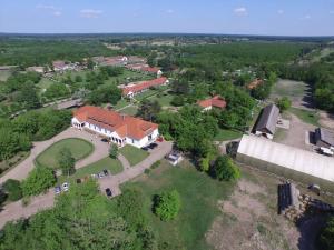 Letecký snímek ubytování Sarlóspuszta Club Hotel