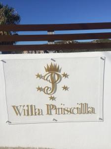 Certifikát, ocenenie alebo iný dokument vystavený v ubytovaní Villa Priscilla