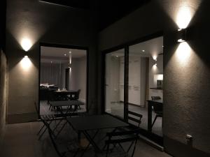 Posezení v ubytování B&B Garden55