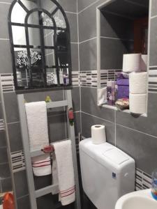 Et badeværelse på Apartman Sofranac