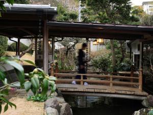 Sakahijiri gyokushoen外面的花园