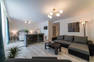 Кът за сядане в Castello Boutique Rooms