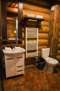 Un baño de Praha Wood House