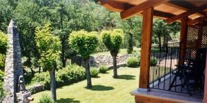Zahrada ubytování Apartaments La Taverna dels Noguers