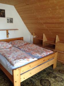 Postel nebo postele na pokoji v ubytování Ferienwohnung Kahl