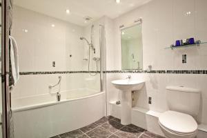Kúpeľňa v ubytovaní Hapimag Burnside Park Apartments