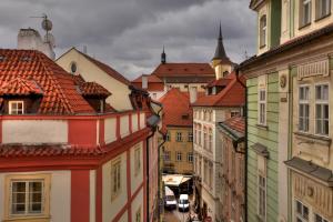 Výhľad na mesto Praha alebo výhľad na mesto priamo z apartmánu