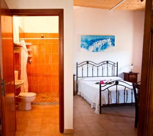 Koupelna v ubytování B & B Stillachiara